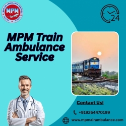 MPM Train Ambulance in Bangalore Transports Patients to Their Main Destination