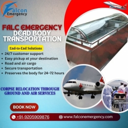 FALC Emergency ensures that body shifting in Dibrugarh is completed without any hassle