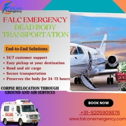 FALC Emergency Corpses shifting in Hyderabad, Hire the Best Support for Shifting Corpses