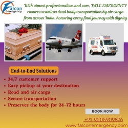 FALC Emergency Body Transfer in Bangalore-Speedy Corpse transiting is offered on Time