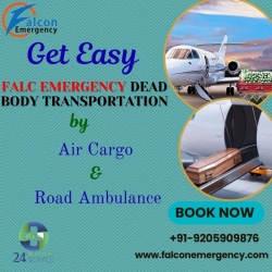 Get a FALC Emergency Mortuary Box from Mumbai to Patna for Shifting Dead Bodies